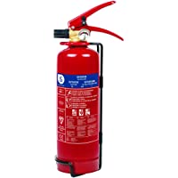 Los mejores  - Smartwares Extintor de Polvo Seco- 1 KG- Resistencia al Fuego ABC
